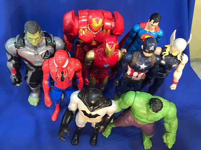 Lote Figuras Superhéroes