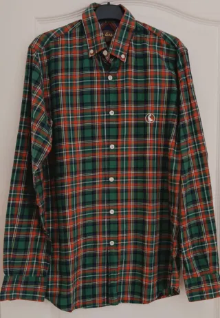 Camisa cuadros El ganso T. 37