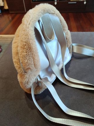 Mochila infantil peluche orejas gato