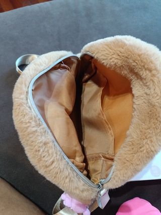 Mochila infantil peluche orejas gato