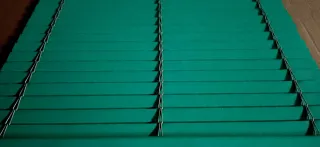 Nuova tenda in PVC verde Alicante