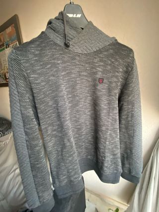 Sudadera Salsa con capucha gris Talla L