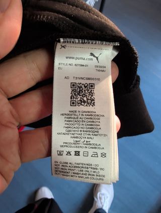 Sudadera Puma Ferrari Negra