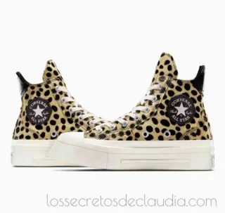 NUEVOS CONVERSE de Luxe Squared Leopard tendencia 