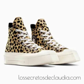 NUEVOS CONVERSE de Luxe Squared Leopard tendencia 
