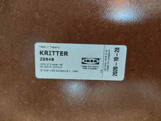 Mesa infantil Ikea Kritter blanca