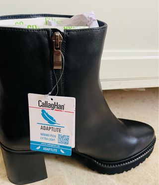 Botines Callaghan Adaplite Negros