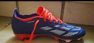 Zapatillas Fútbol Predator Niño Azul/naranja.num39