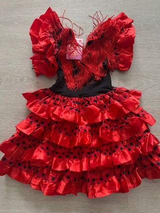 Vestido Flamenca Niña sevillana
