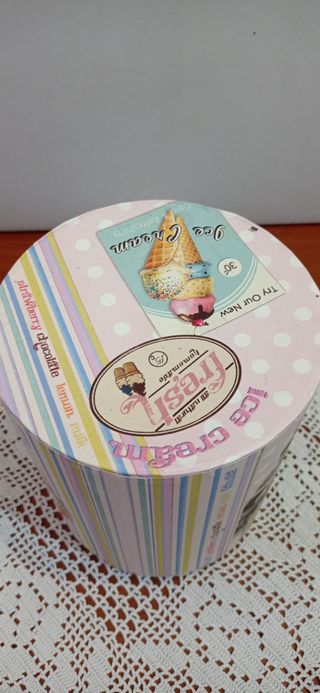 Set 4 coppe gelato ceramica nuove tazze scodelle