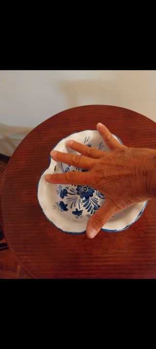 Ciotola arredo autentico Deruta