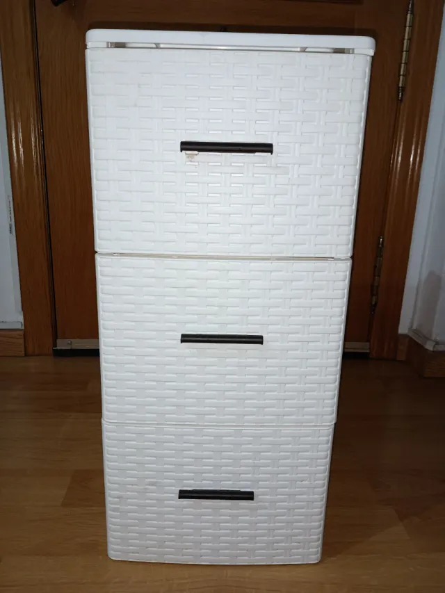 Cajonera Plástico Tradineur Blanca