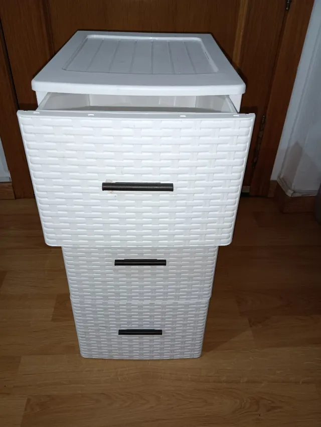 Cajonera Plástico Tradineur Blanca