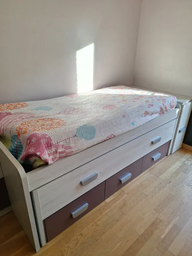 Cama nido con cajones