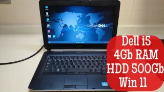 Portátil Dell i5 4GB RAM HDD 500GB Win 11
