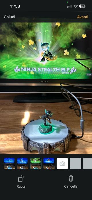 Xbox 360 Nera+Kinect +Controller+ Giochi+skylander