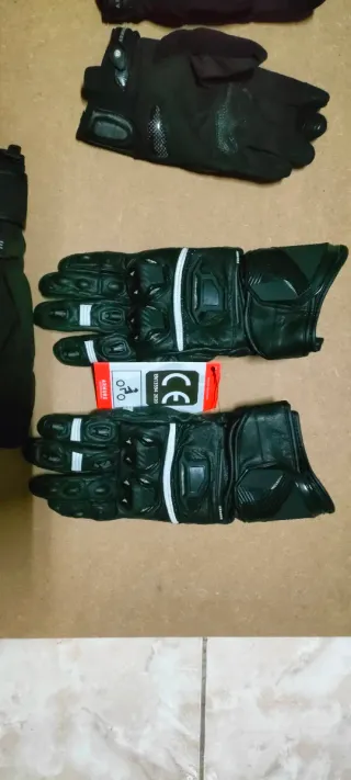 Guantes Armure Drake Negros Nuevos Talla L