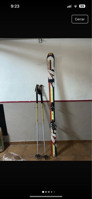 Esquís de travesía K2 Backup con bastones
