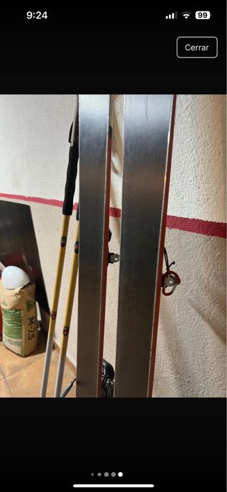 Esquís de travesía K2 Backup con bastones