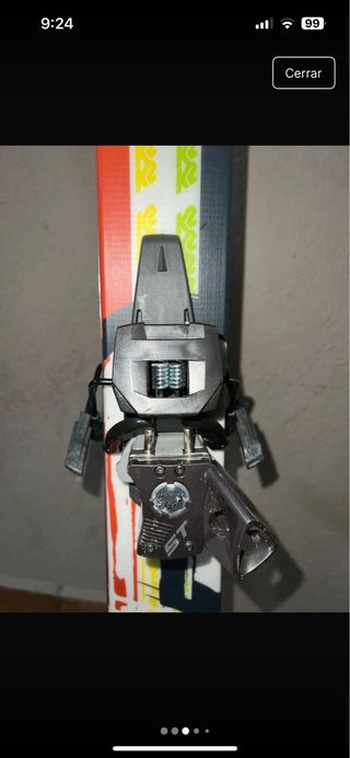 Esquís de travesía K2 Backup con bastones
