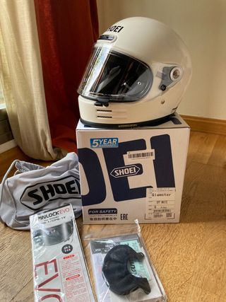 Casco SHOEI Glamster Off White Talla S