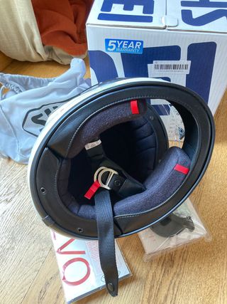 Casco SHOEI Glamster Off White Talla S