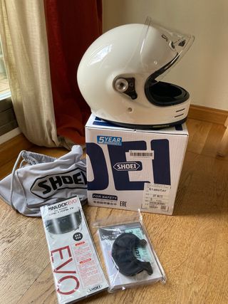 Casco SHOEI Glamster Off White Talla S