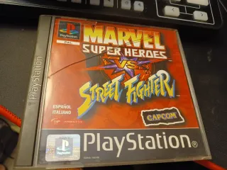 Marvel Super Heroes VS Street Fighter PSX PAL-ESP