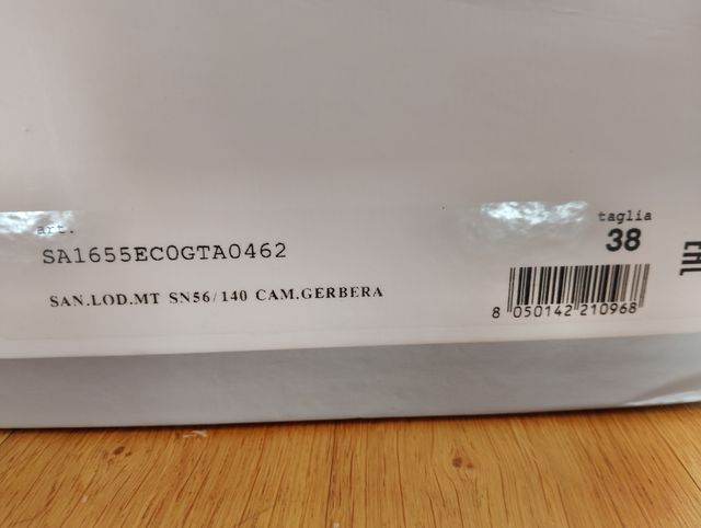 Scarpe Pollini rosse donna num 38 nuove imballate