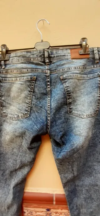 Pantalón vaquero hombre azul
