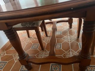 Mesa Comedor Extensible Madera Maciza