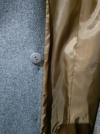 Abrigo Trucco Gris Talla S