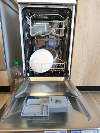 Lavavajillas Indesit 45cm Blanco