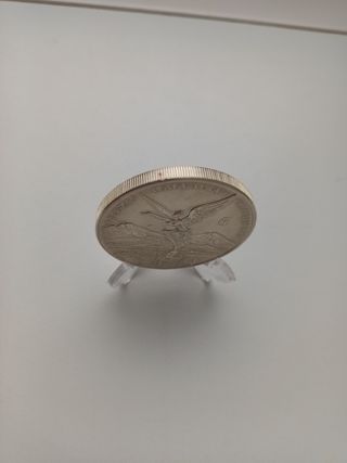Moneda Libertad 2 Onzas Plata Pura 1996
