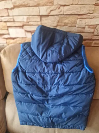 Chaleco Pepe Jeans Azul con Capucha