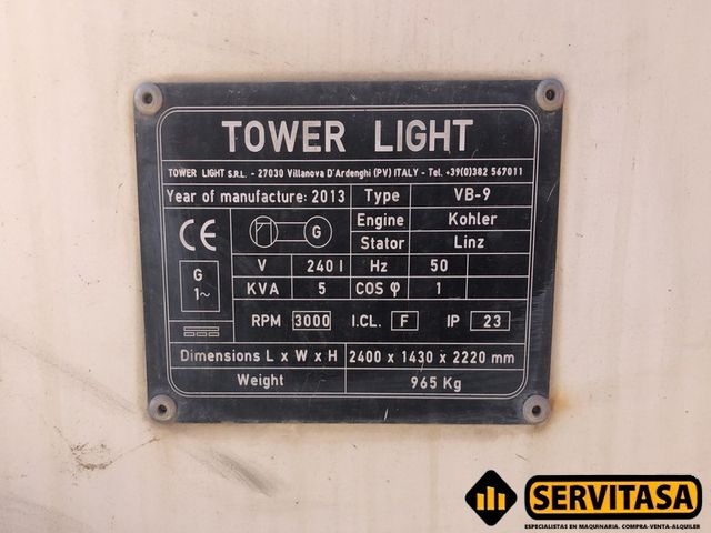 TORRE DE ILUMINACIÓN TOWER LIGHT 2013