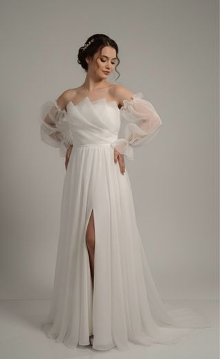 Vestido de Novia Blanco Talla Única