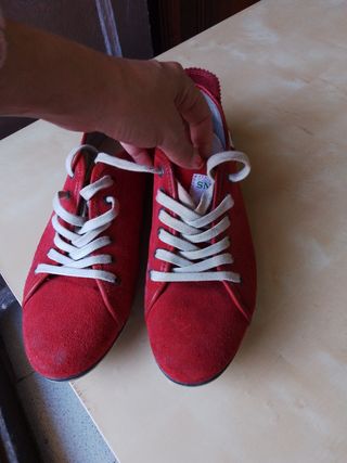 Deportivas SNIPE rojas talla 42