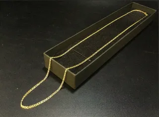 Cadena Oro 18k 30cm