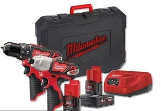 NUEVO: Taladro + atornillador Milwaukee