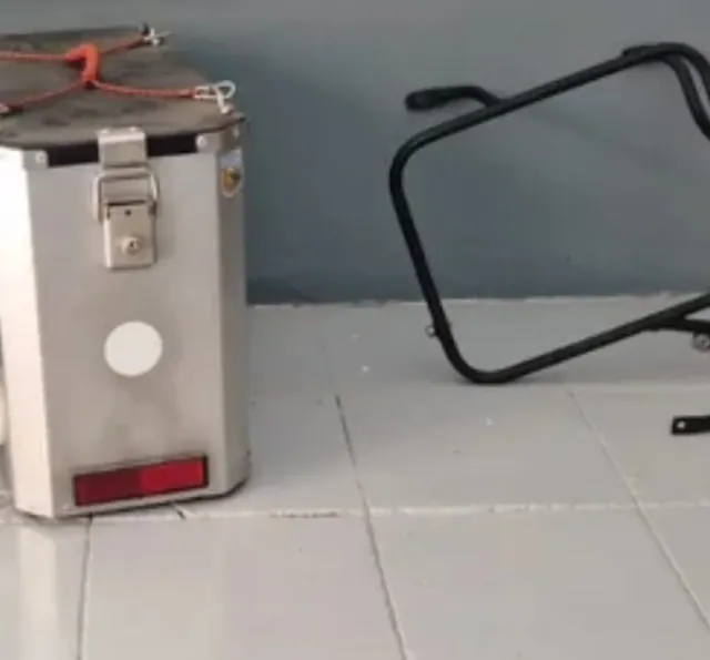 Soporte Maletas Triumph Tiger 800