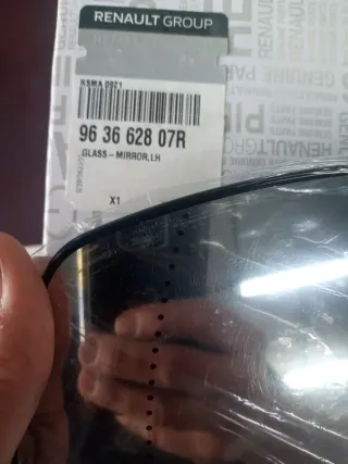 Cristal Espejo Renault Latitude 963662807R
