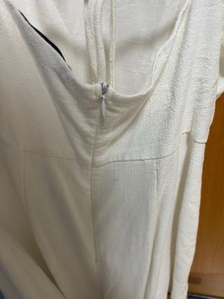 Mono blanco tirantes cruzados