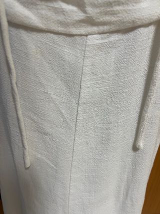 Mono blanco tirantes cruzados