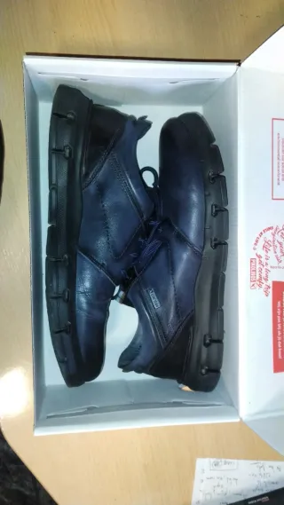 Zapatos Pikolinos Piel Azul Marino