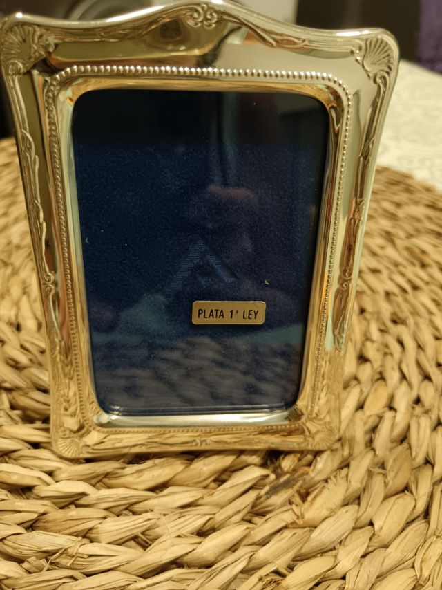 Marco de plata Alcudia nuevo en su caja