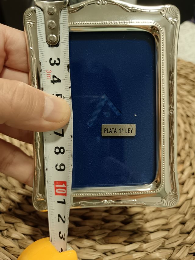 Marco de plata Alcudia nuevo en su caja
