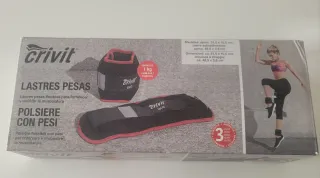 Crivit Lastres Pesas Tobilleras 1kg