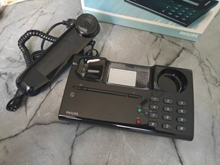 Telefono fisso Philips TD 9130 vintage nero nuovo
