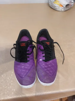 Zapatillas Nike Lunar Gato Fútbol Sala Morado